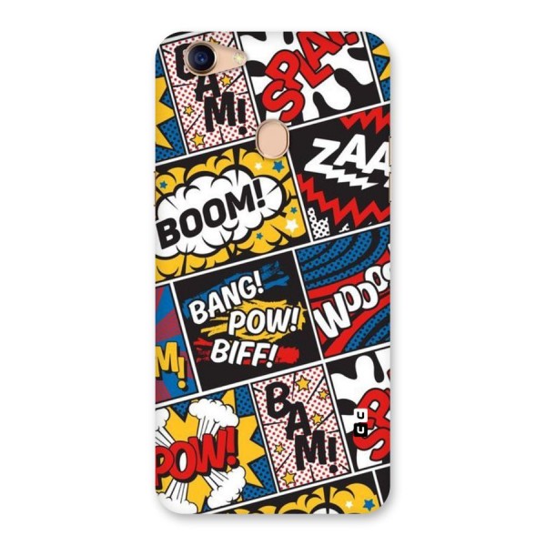 Bam Pattern Back Case for Oppo F5 Youth